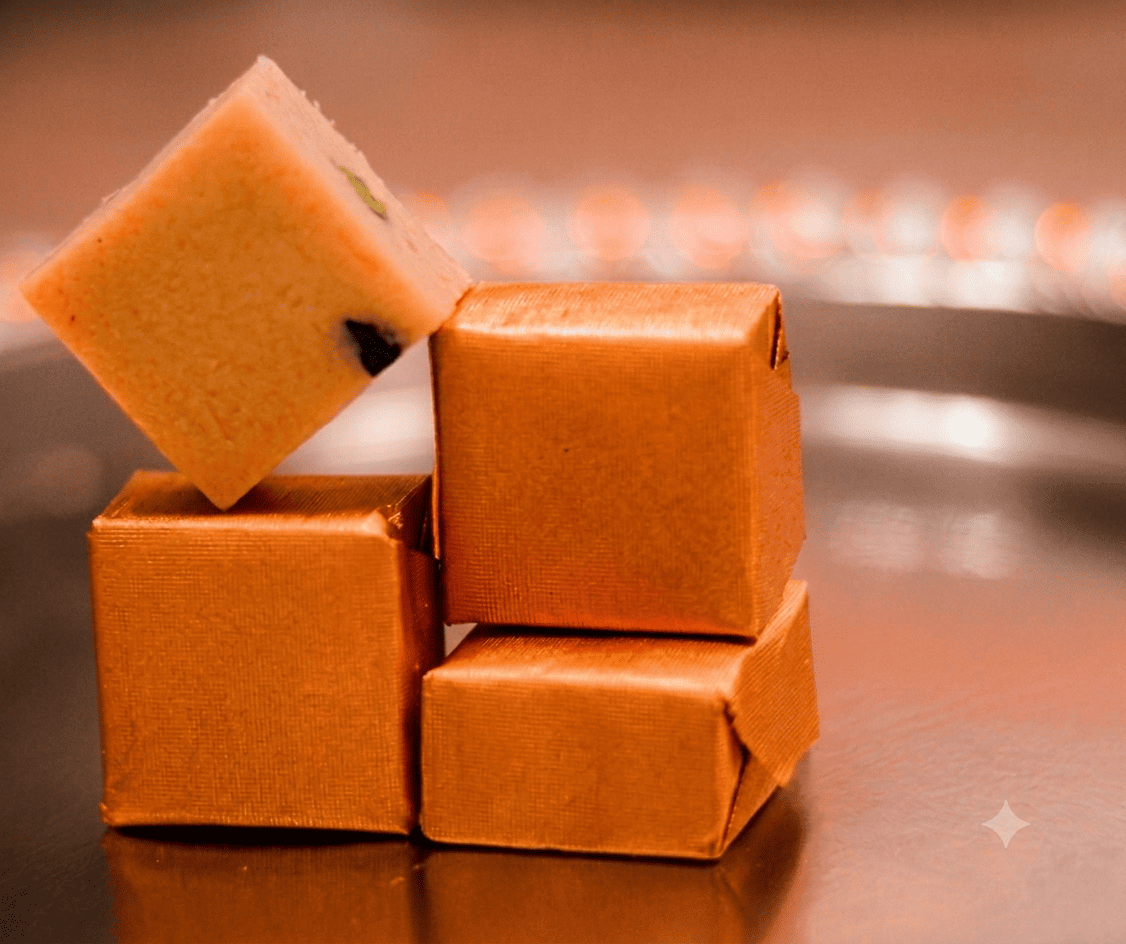 Orange Colour Mewabite Wrapper