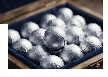 Small Star Embossed  Chocolate Foil Wrapper (Silver)